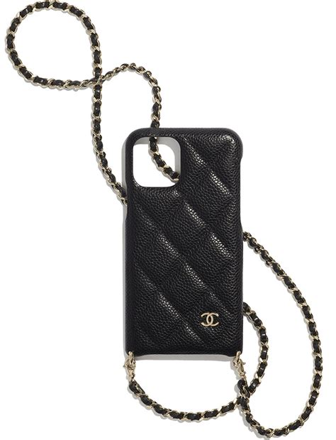 chanel phone case with chain.